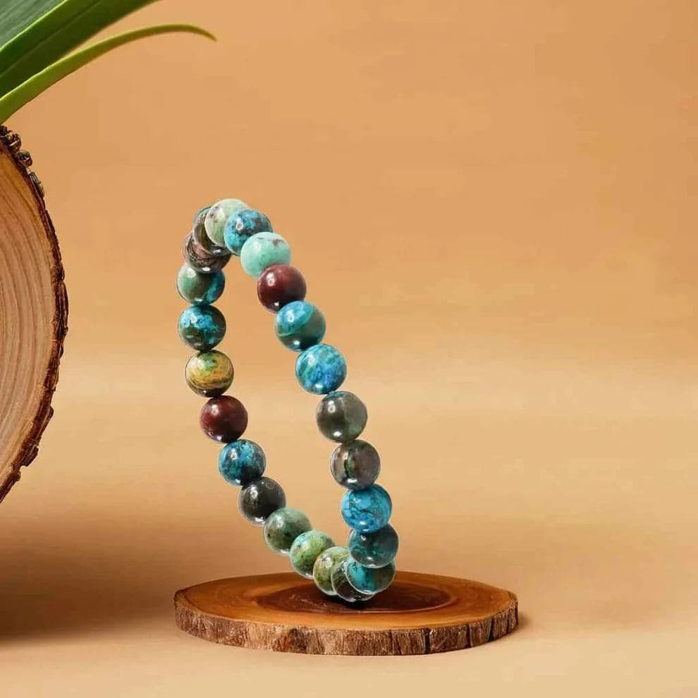 Chrysocolla Bracelet - With Certificate view 2