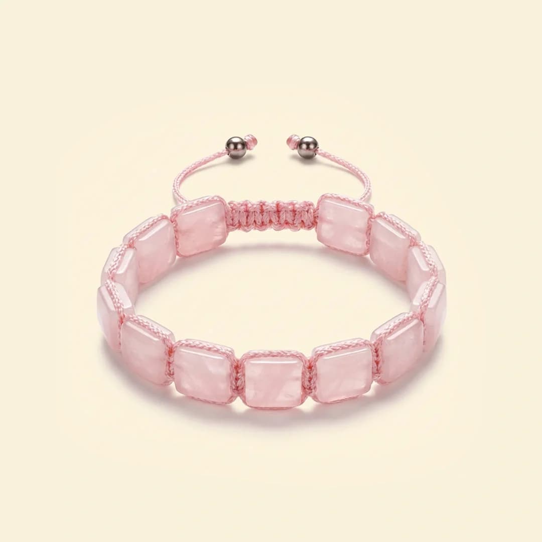 Rose Quartz Bracelet - With Certificate / Regular view 2